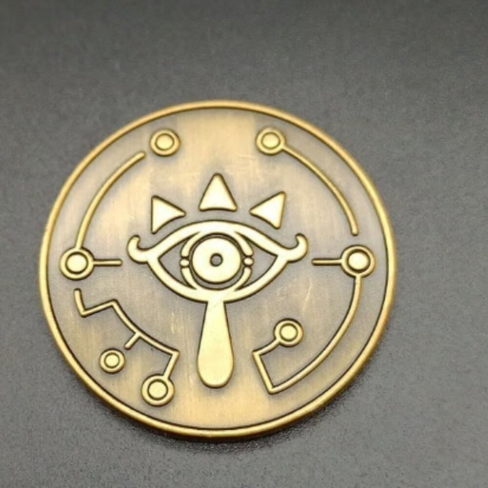 The Legend Of Zelda Breath Of The Wild Collectable Coin Used - Picture 2 of 2